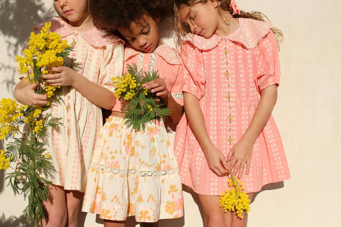 Bonjour Diary Bouquet Fluo Curry Skirt