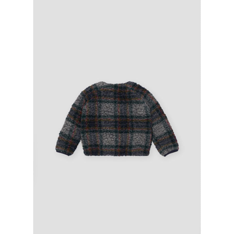 The New Society Wool Check Danny Jacket