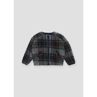 The New Society Wool Check Danny Jacket