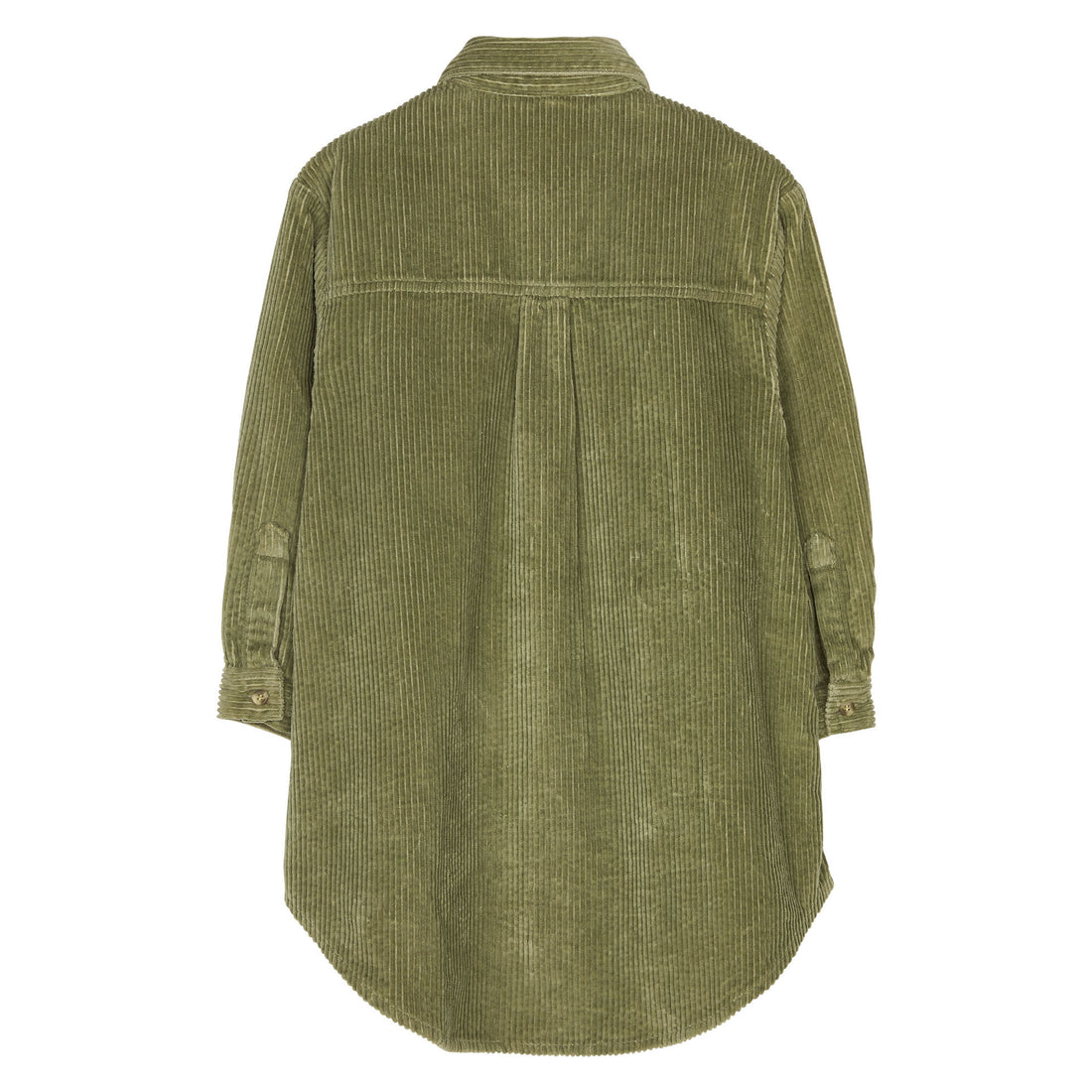 Finger in the Nose Darcy Light Olive Cord Buttoned Dress