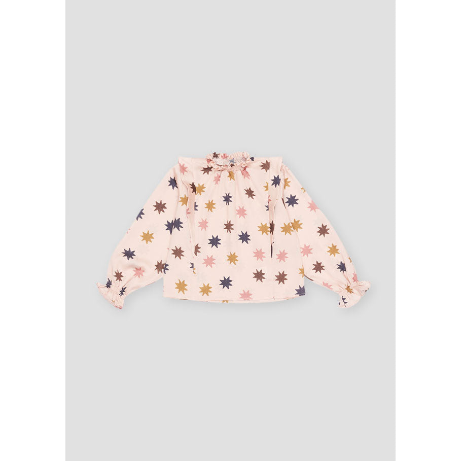 The New Society Stars Print Daria Blouse