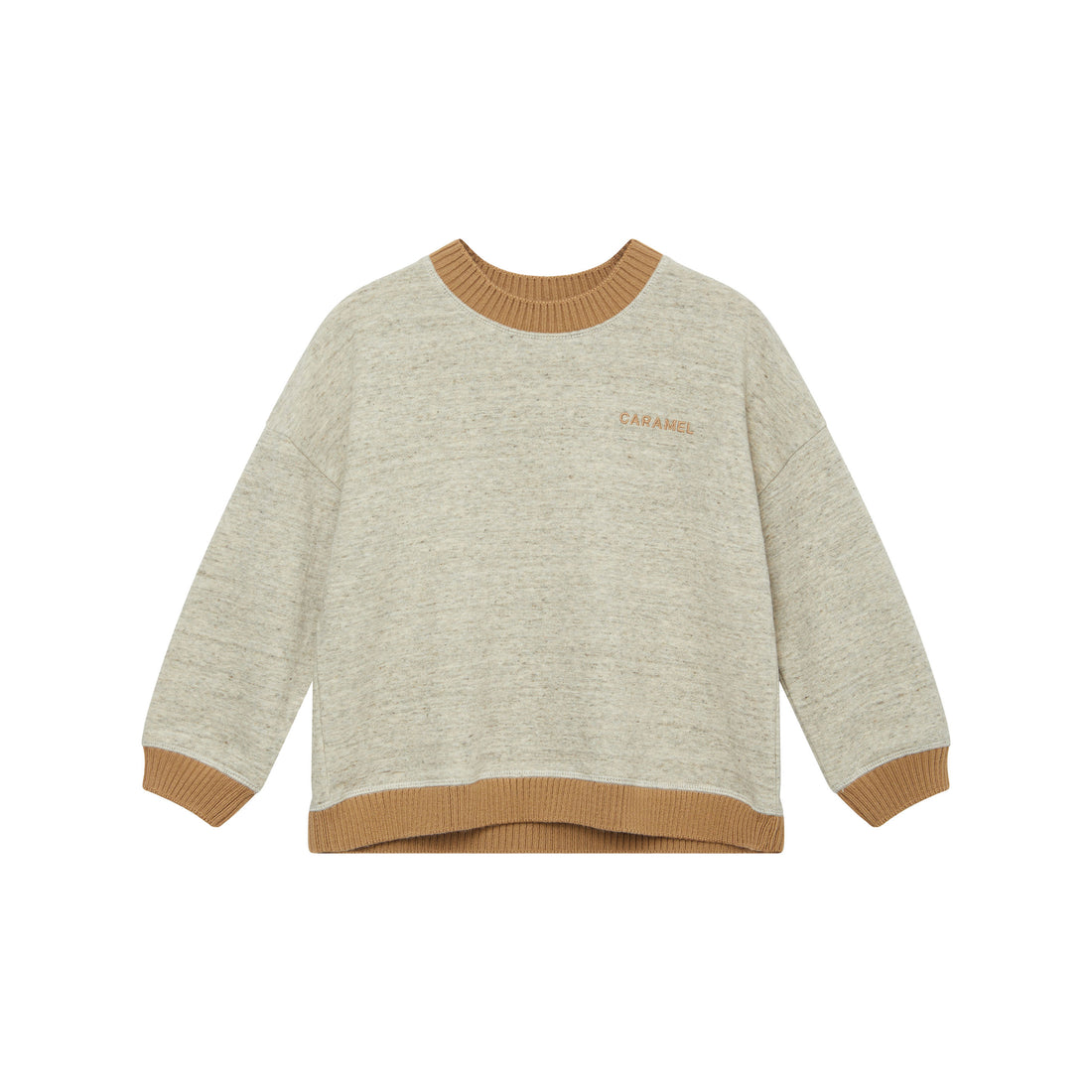 Caramel Grey Melange Dartmoor Sweatshirt
