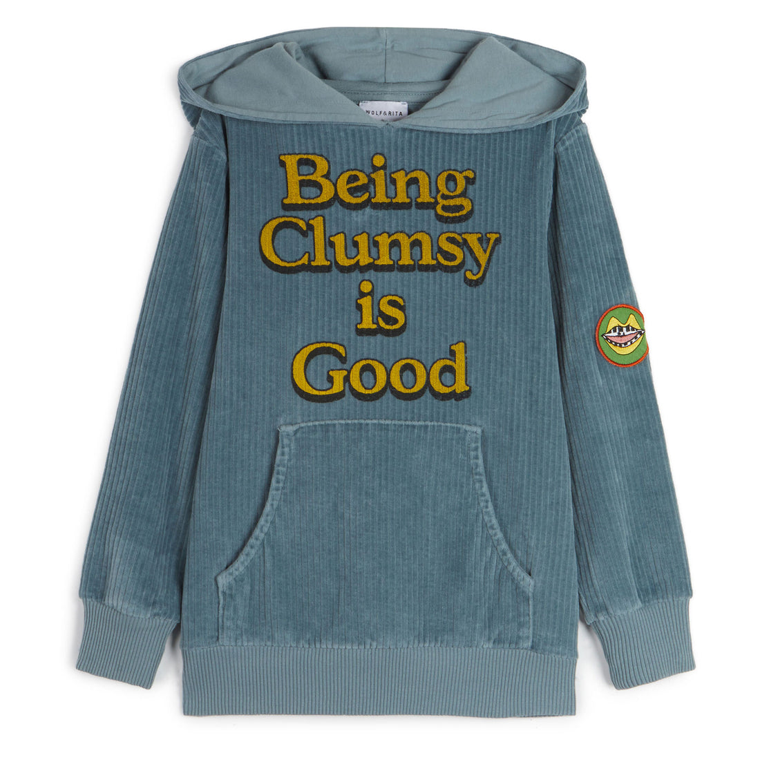 Wolf and Rita Clumsy Blue David Sweatshirt