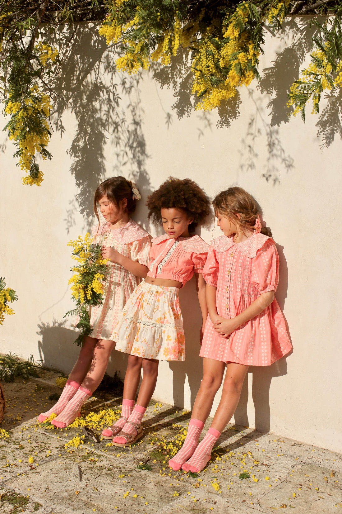 Bonjour Diary Bouquet Fluo Curry Skirt
