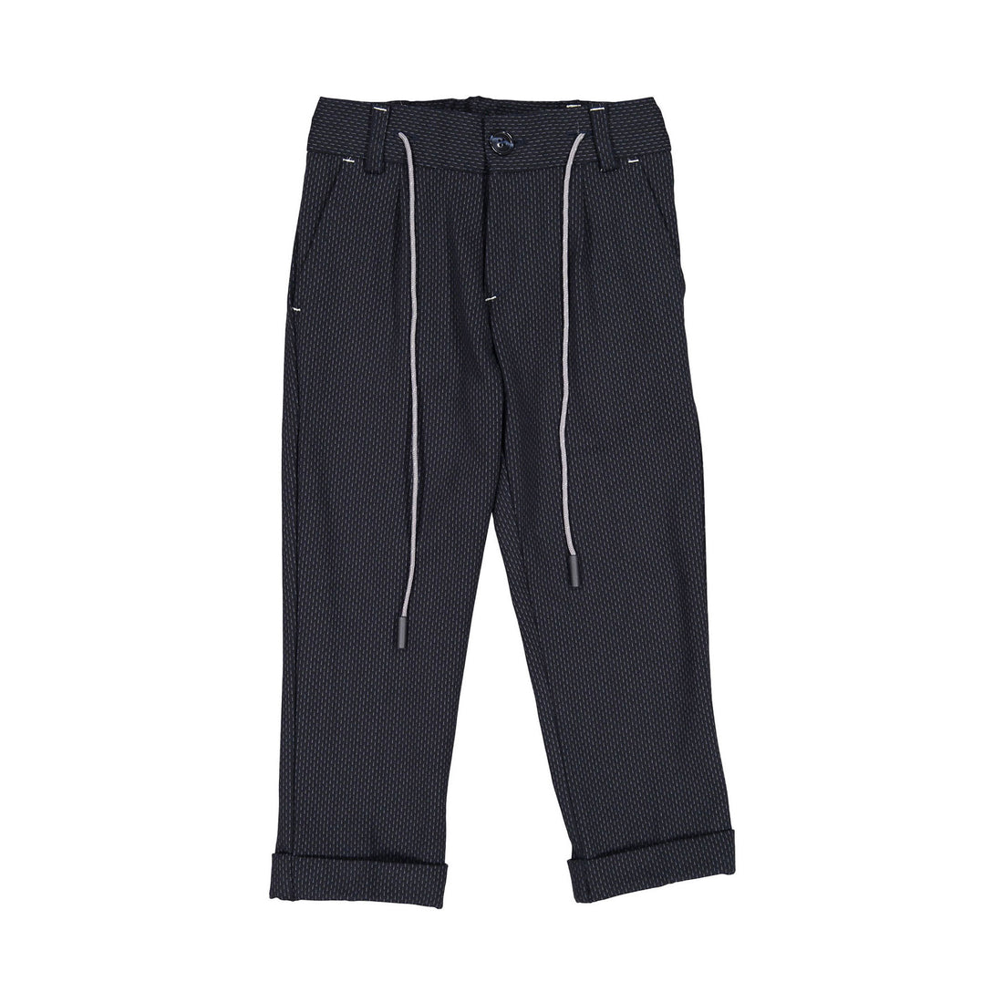 Manuelle Frank Navy Grey Print Pants