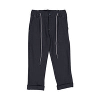 Manuelle Frank Navy Grey Print Pants