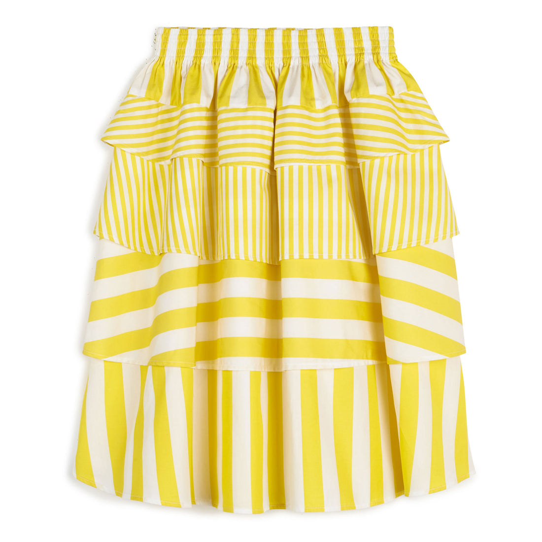Wolf and Rita Yellow Stripes Deolinda Skirt