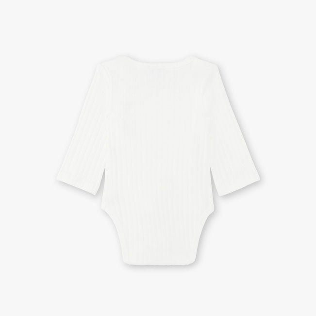 Natalys Vanilla Ribbed Bodysuit