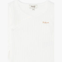 Natalys Vanilla Ribbed Bodysuit