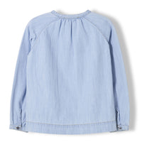 Finger in the Nose Bleached Blue Dillon Blouse