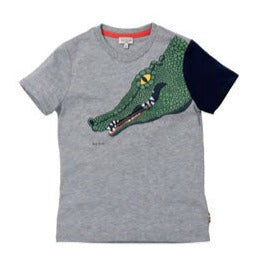 Paul Smith Grey Dino Pizza Tee