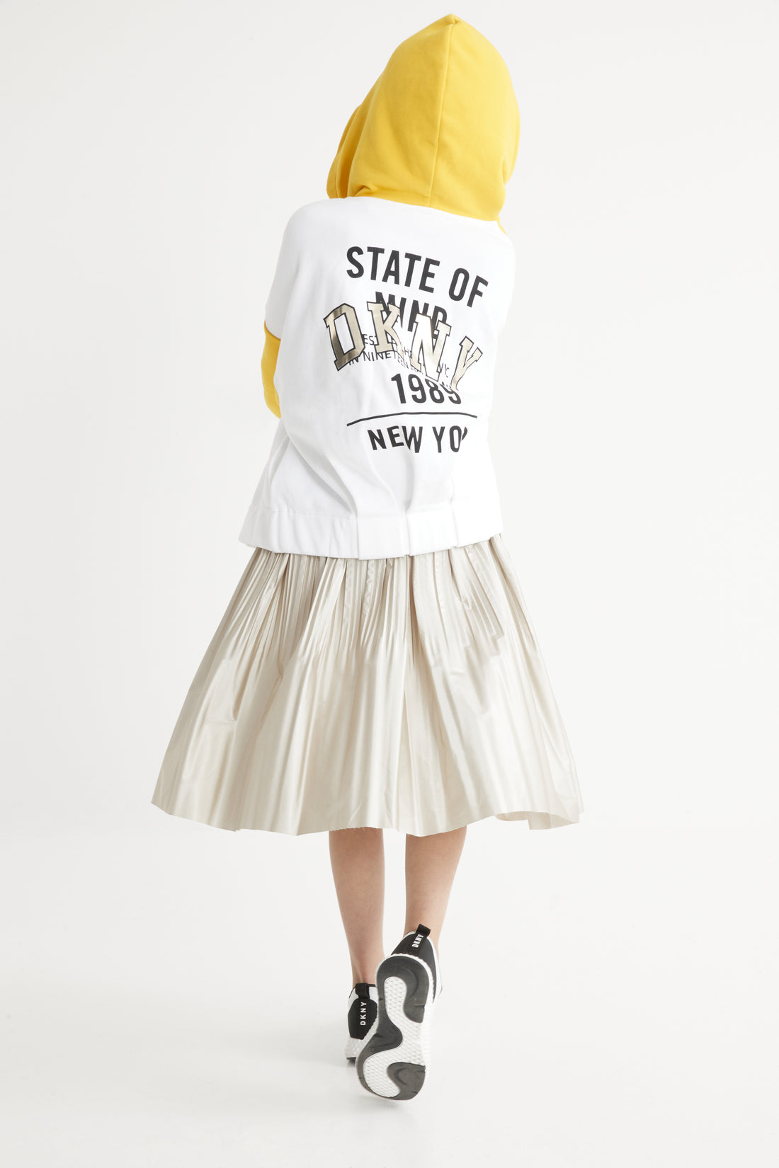 DKNY Gold Fancy Skirt