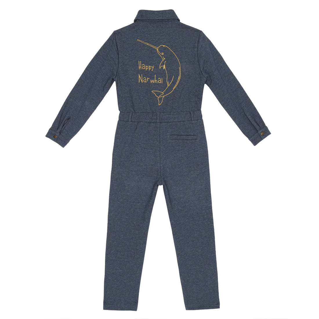 Little Hedonist Midnight Navy Doris Overall