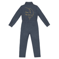 Little Hedonist Midnight Navy Doris Overall