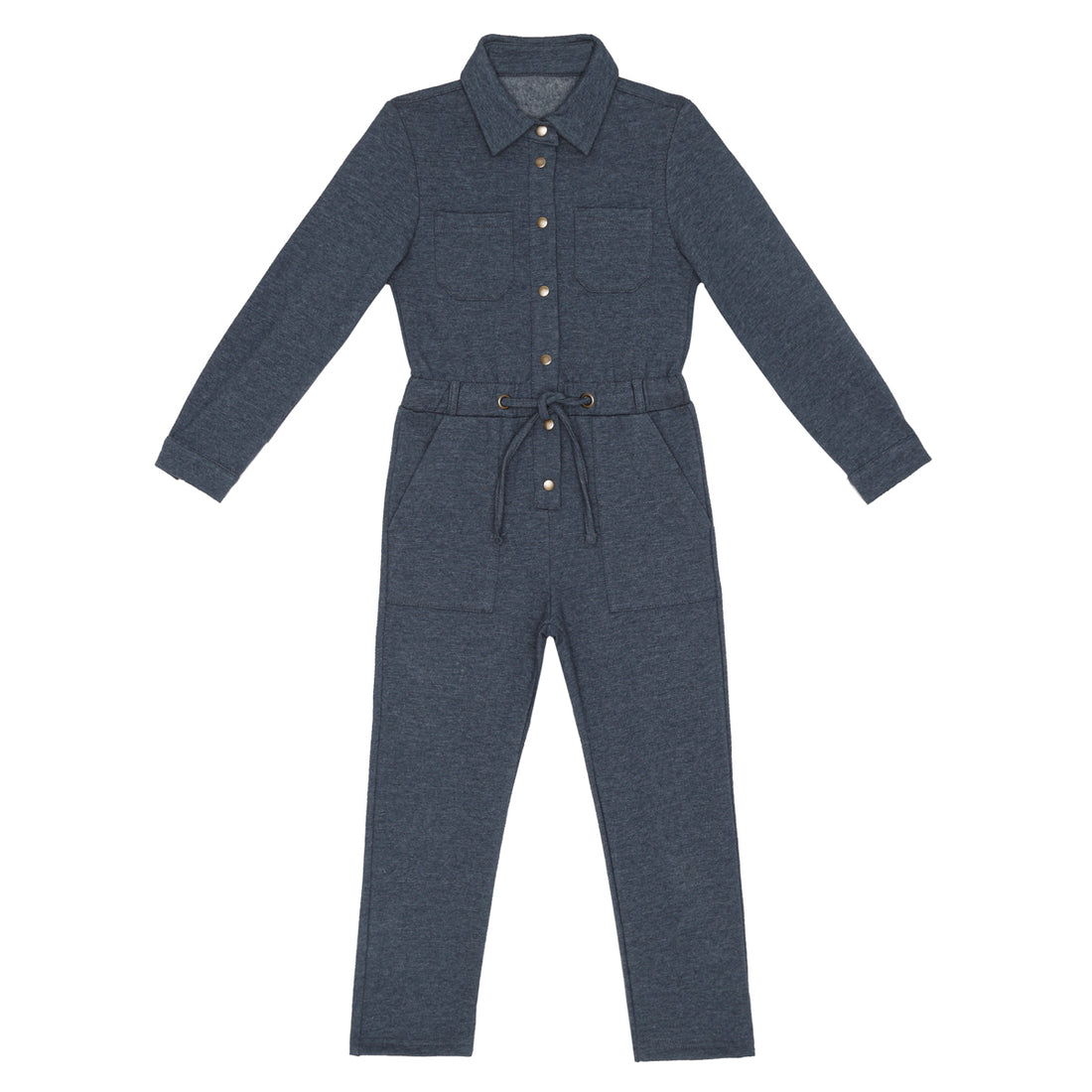 Little Hedonist Midnight Navy Doris Overall