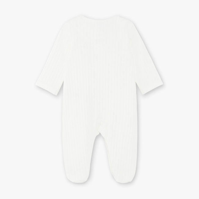Natalys Vanilla Ribbed Footie