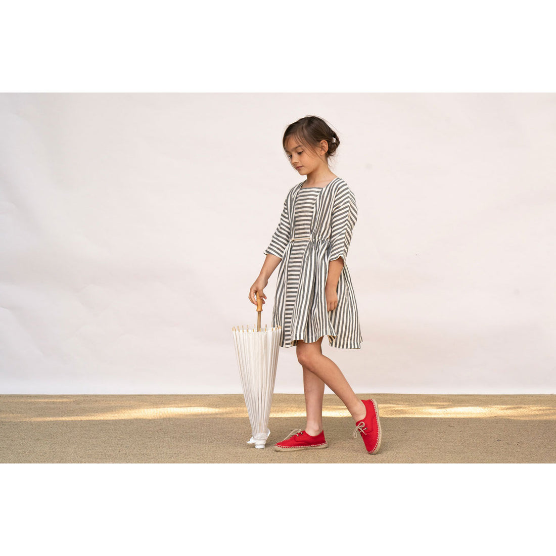 Omibia Flax Stripes Sophia Dress