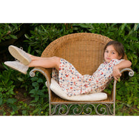 Omibia Cherry Flower Print Sima Dress