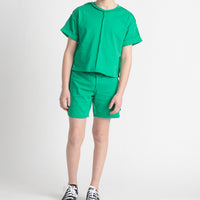 Coco Blanc Kelly Green Dolphin Shorts