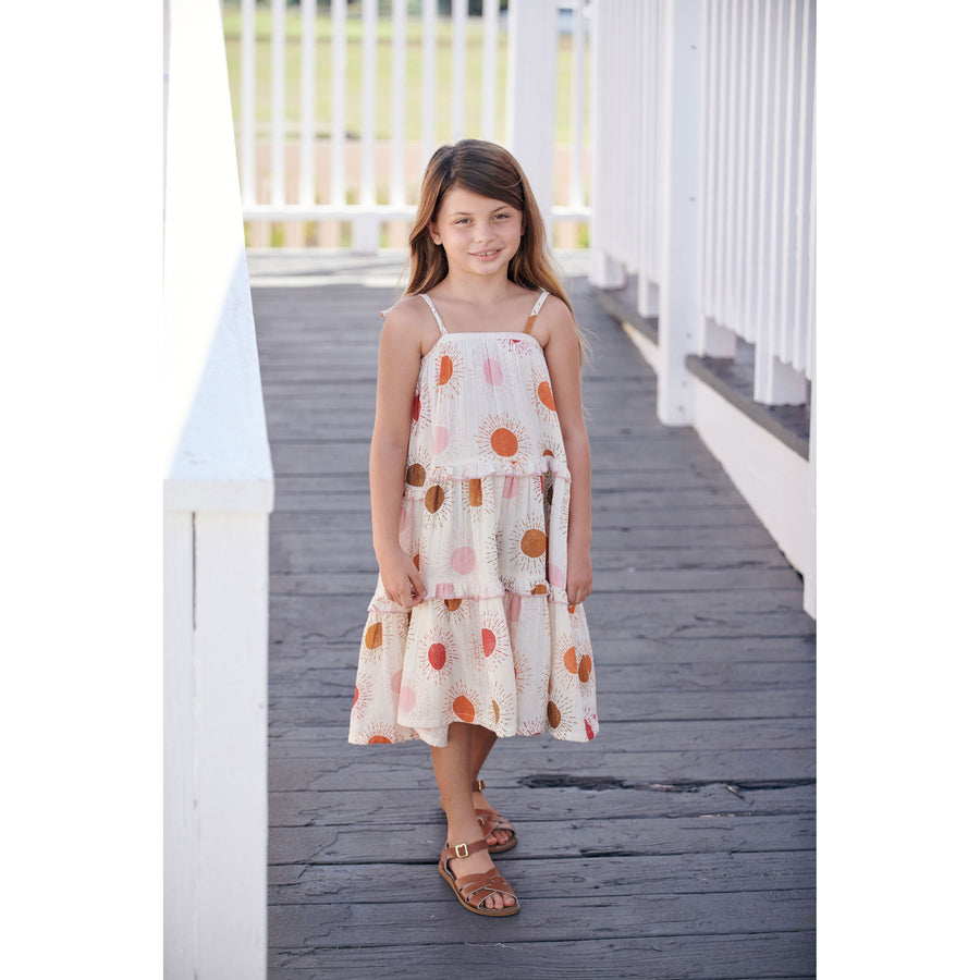 Pink Chicken Multi Sunrise Garden Dress