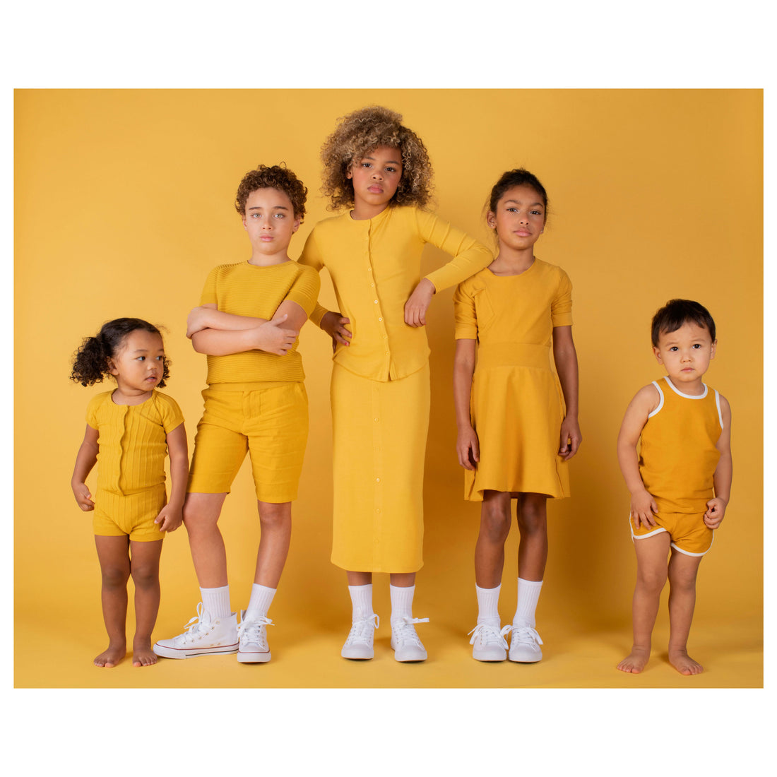 Coco Blanc Spicy Mustard French Terry Tank