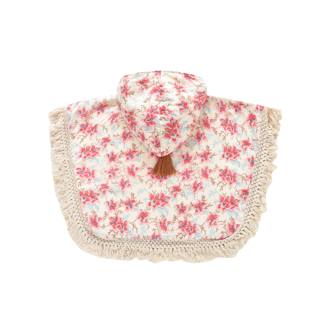 Louise Misha Raspberry Flowers Mael Beach Cape