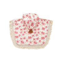 Louise Misha Raspberry Flowers Mael Beach Cape