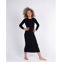 Coco Blanc Black Long Sleeve Tee