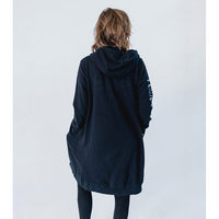 Nununu Black Womens Mega Zip Hoodie