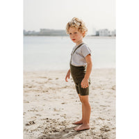 Silly Silas Olive Shorty Cotton Tights