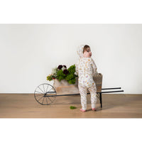 Delicat Ecru Leaves Print Gift Set