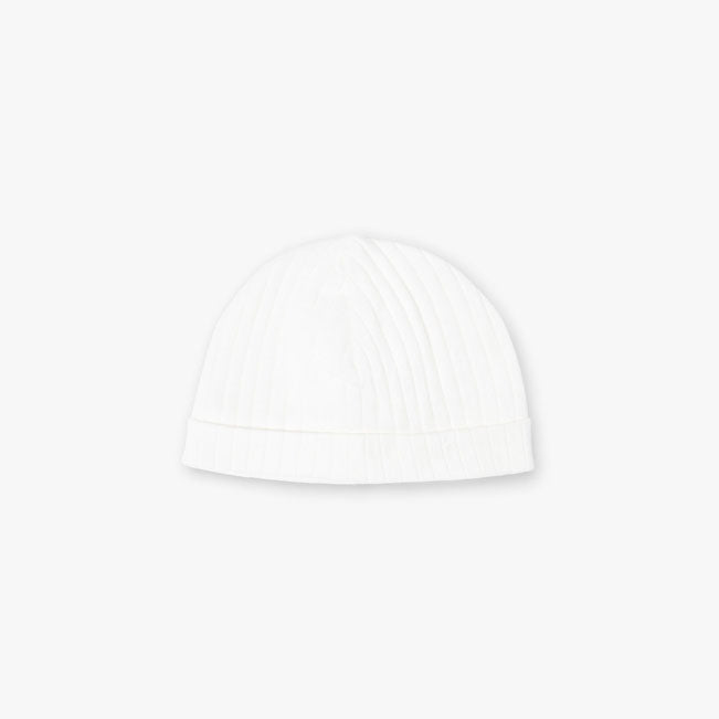 Natalys Vanilla Ribbed Bonnet