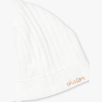 Natalys Vanilla Ribbed Bonnet