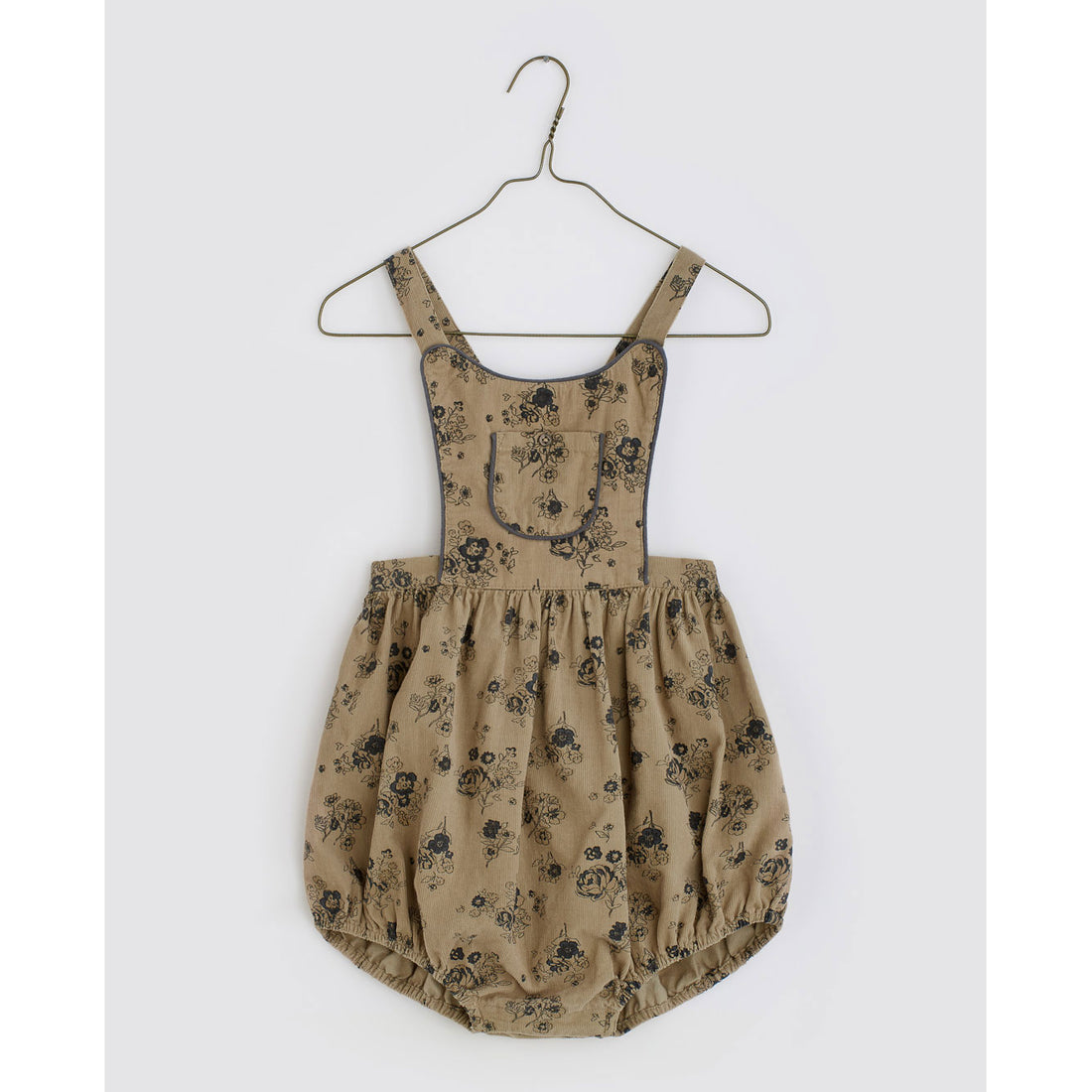 Little Cotton Clothes Floral Rose Cord Dalia Romper