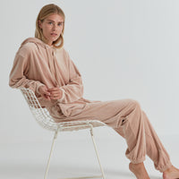 Designers Remix Toast Frances Cropped Hoodie