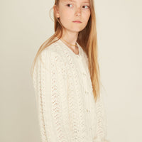 Designers Remix Cream Matis Cardigan