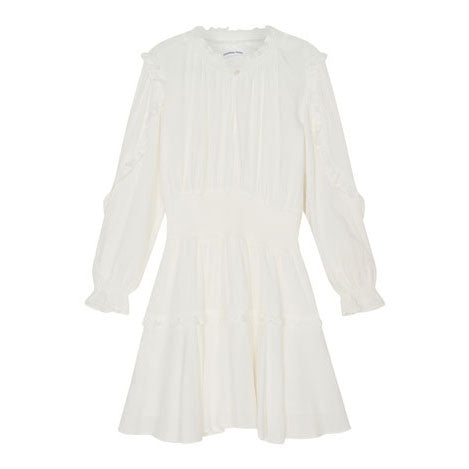 Designers Remix Cream Hawaii Smock Dress