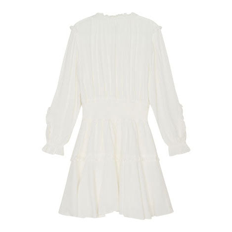 Designers Remix Cream Hawaii Smock Dress