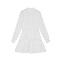 Designers Remix Cream Sandra Short Lace Dress