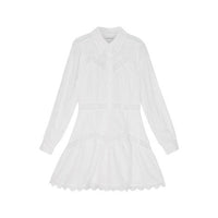 Designers Remix Cream Sandra Short Lace Dress