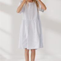 Designers Remix Blue Striped Umbria Dress