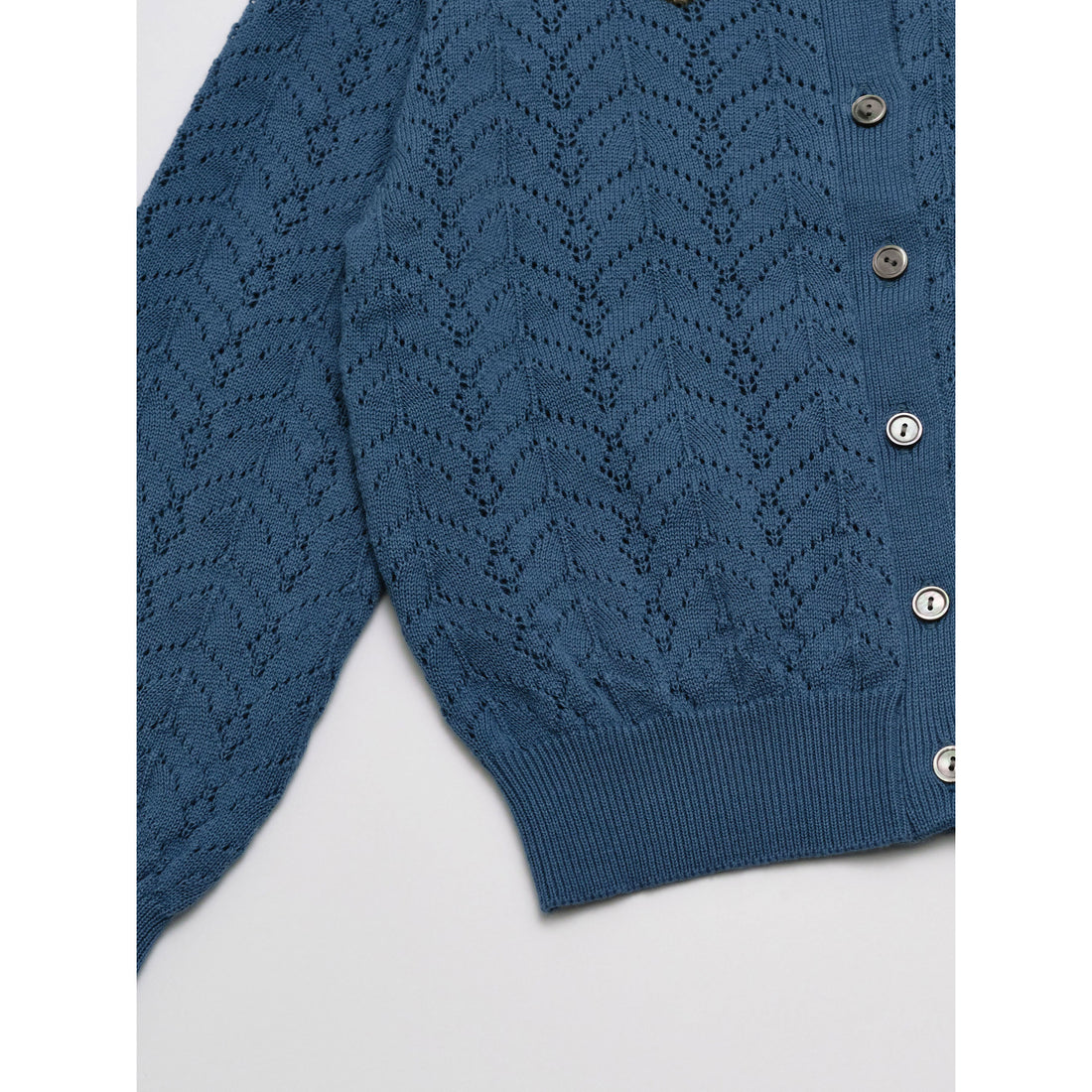 Louisiella Abel Knit Cardigan- Blue