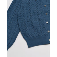Louisiella Abel Knit Cardigan- Blue