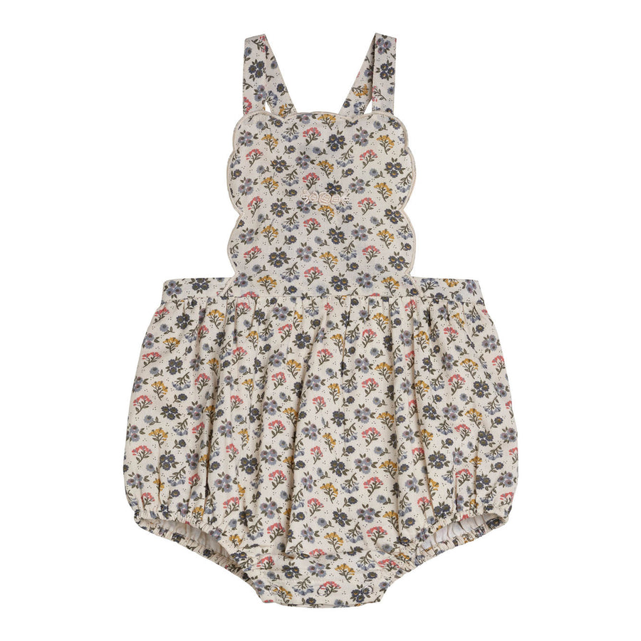 Little Cotton Clothes Achillea Floral Dhalia Romper