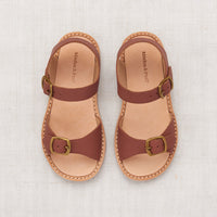 Misha and Puff Cedar Double Buckle Sandal