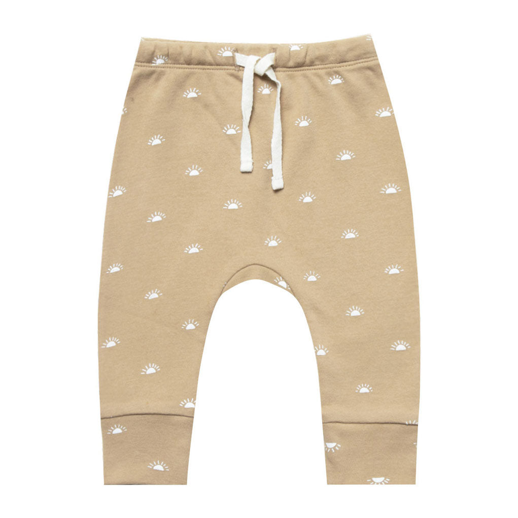 Quincy Mae Drawstring Pant - Honey