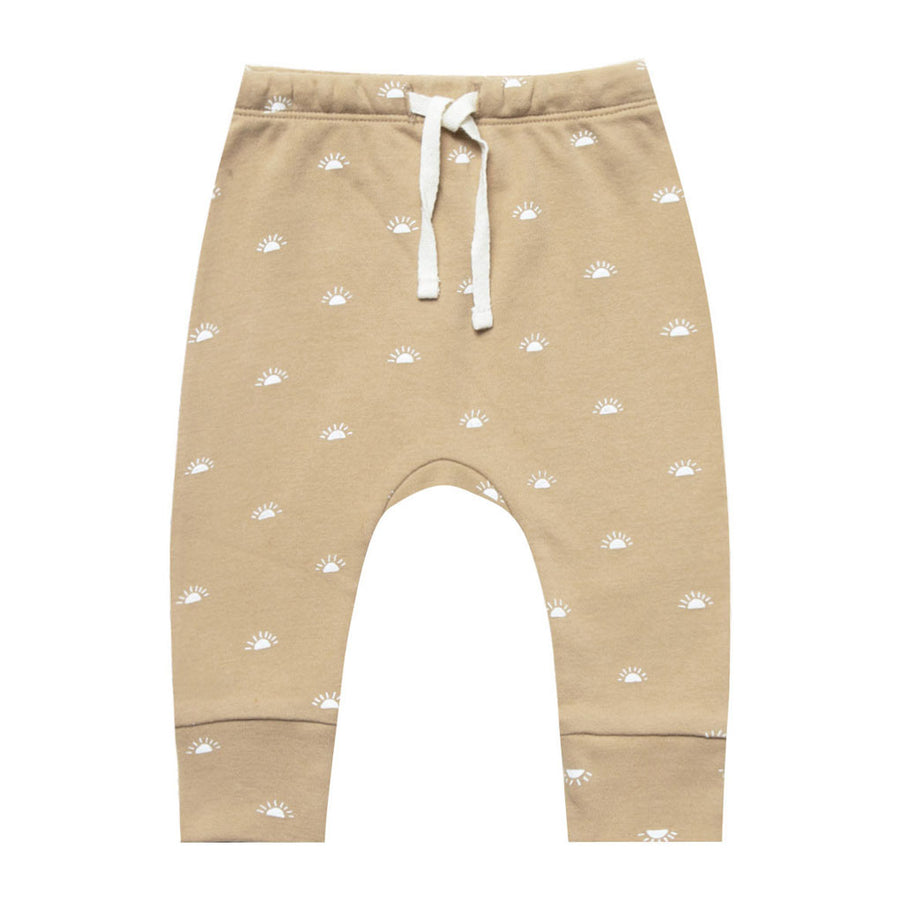 Quincy Mae Drawstring Pant - Honey