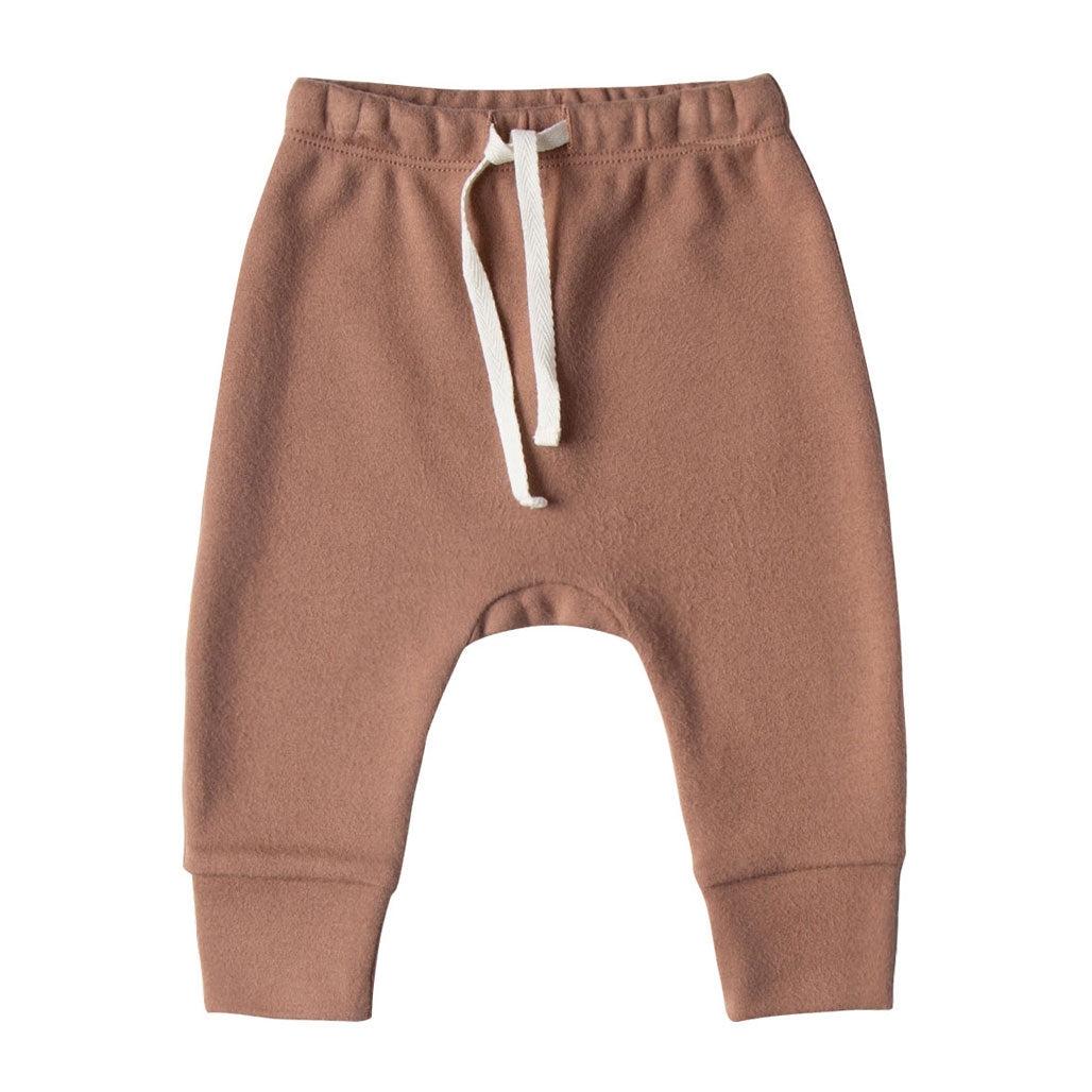 Quincy Mae Drawstring Pant - Clay