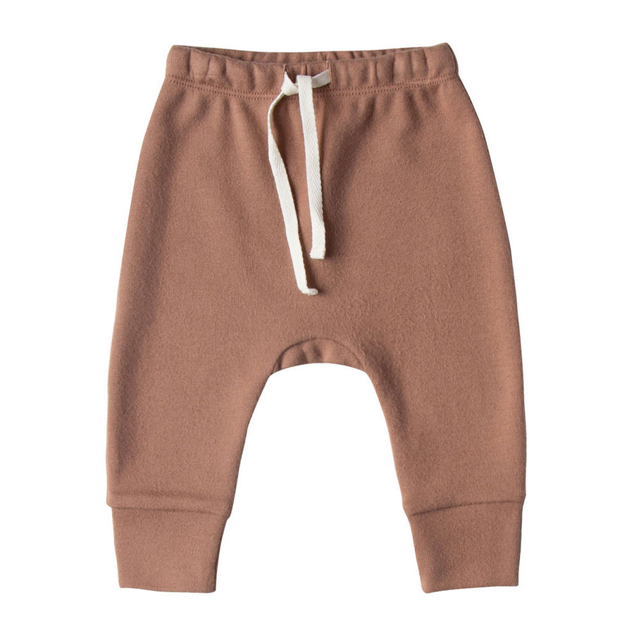 Quincy Mae Drawstring Pant - Clay