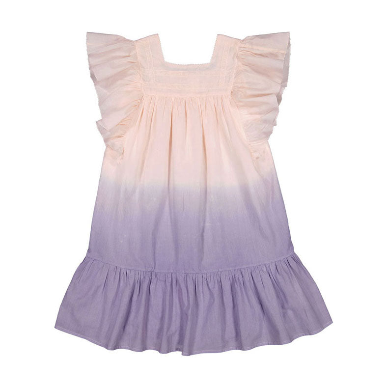 Louis Louise Mauve Dip Dye Anis Dress